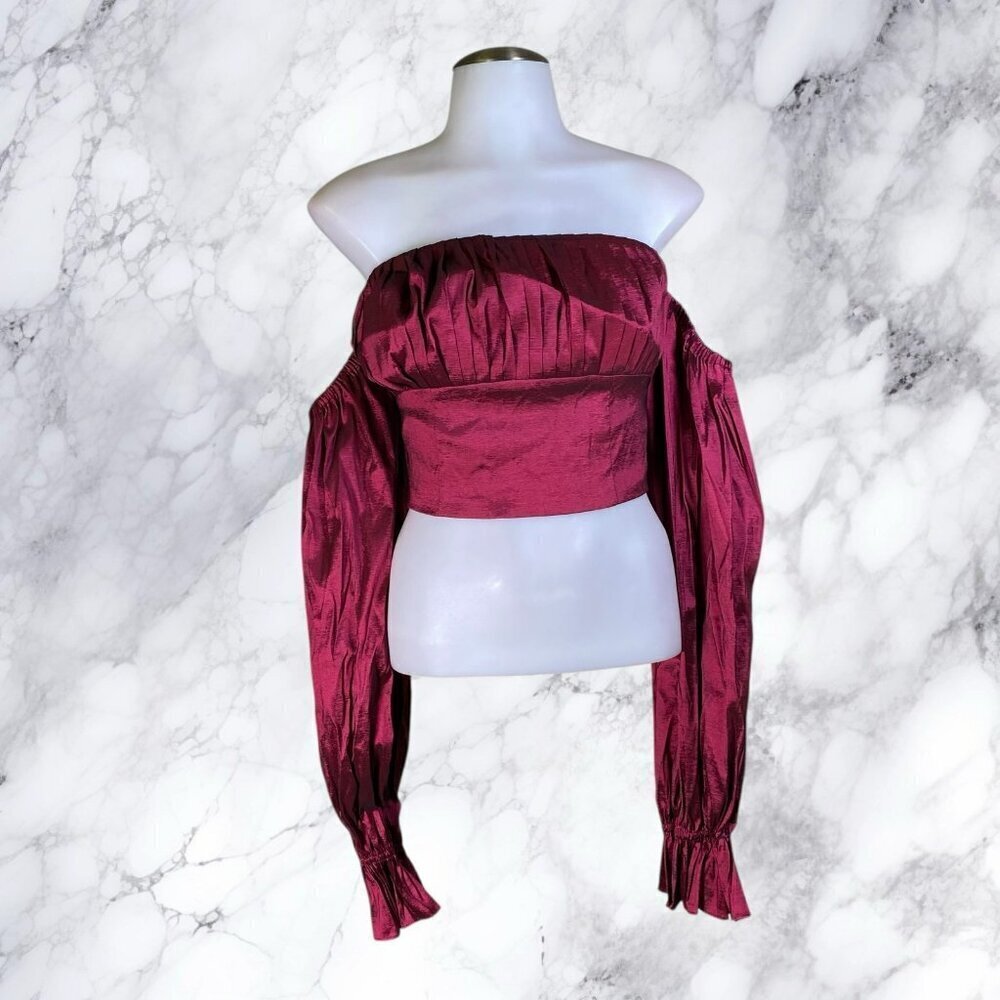 Lovers and Friends Fraya Top - Raspberry Red - Picture 2 of 11